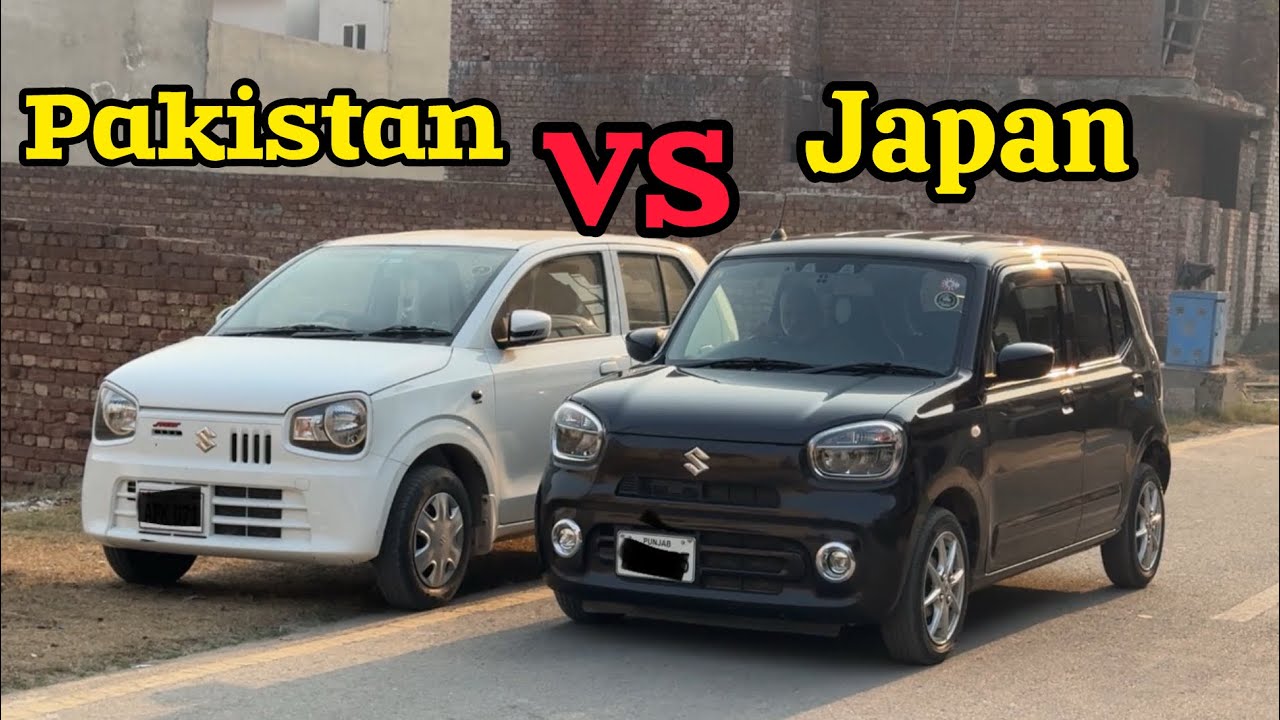 Suzuki Alto Japanese Vs Suzuki Alto Pakistan made comparison 