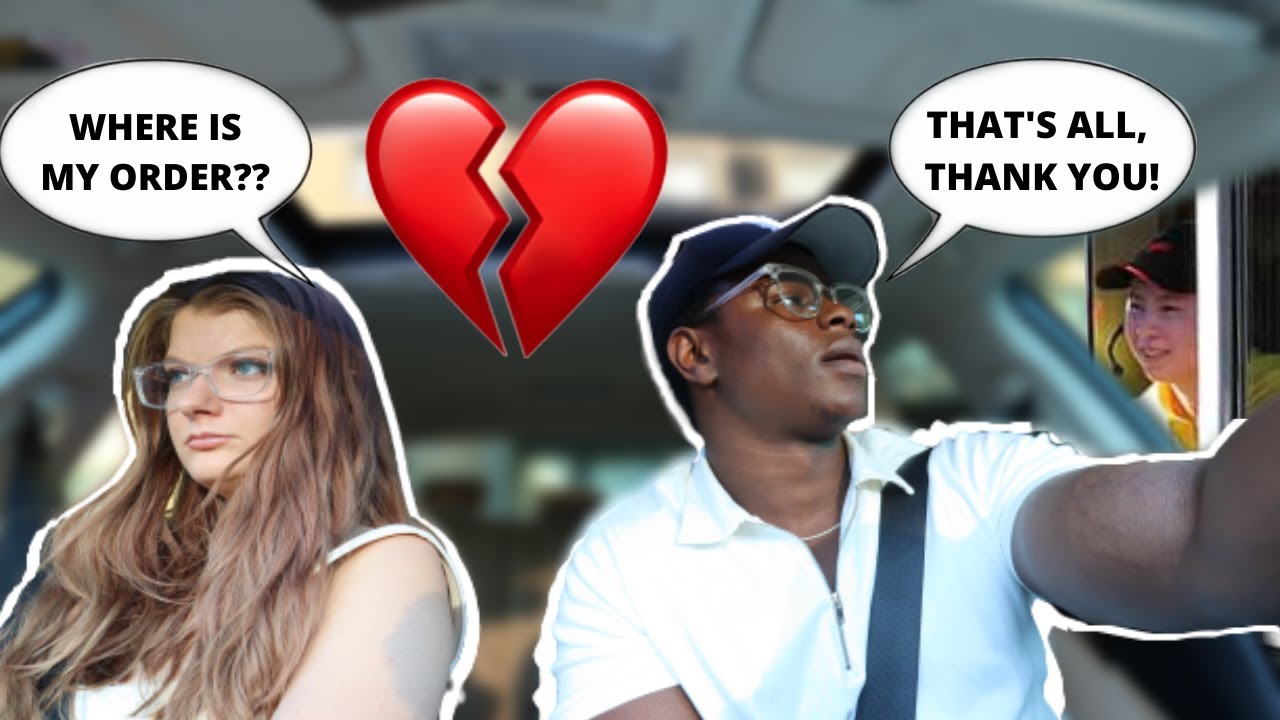 Игнорирую заказ моей ДЕВУШКИ на вынос! *Она разозлилась*