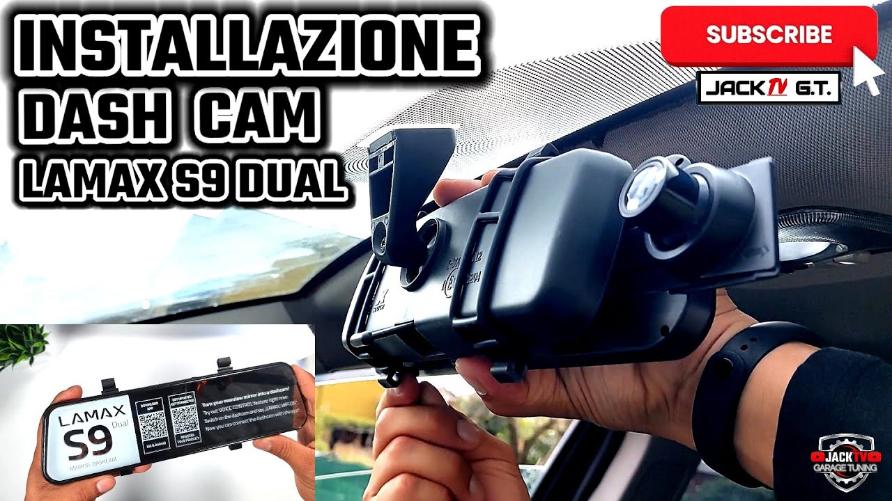 Installazione DASH CAM Lamax S9 DUAL su Fiat BRAVO 2