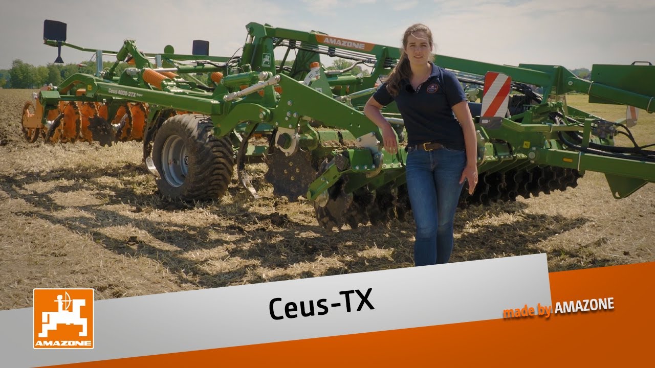 Комбинация дисковых борон-культиваторов Ceus-TX | АМАЗОН