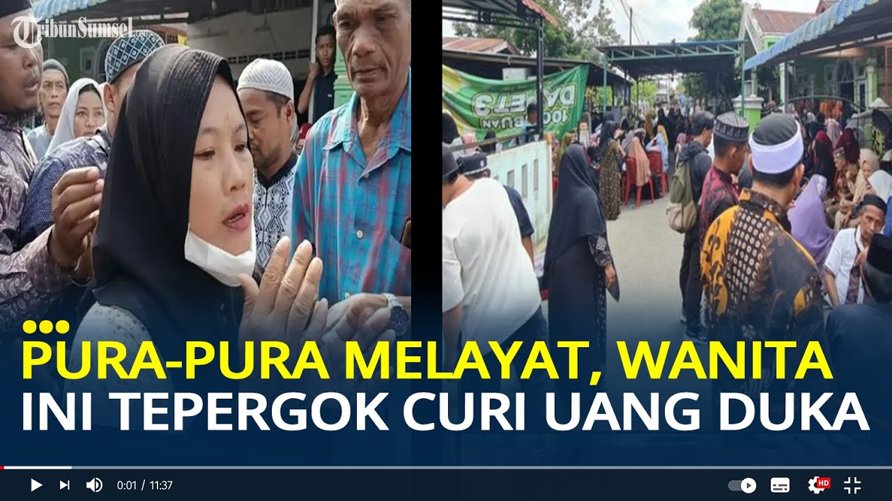 Detik-detik Wanita Tepergok Curi Uang Duka Diamankan, Pura-pura Melayat ke Korban Tertabrak Kereta