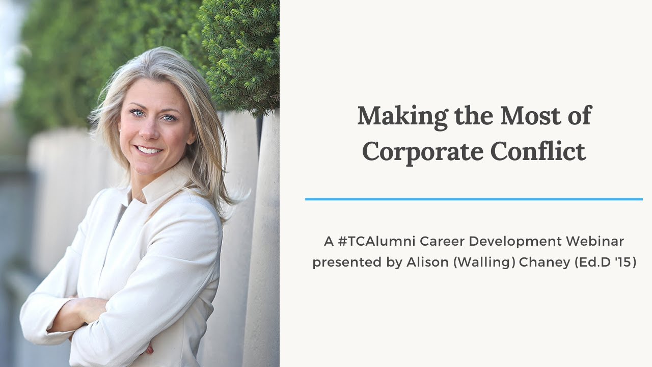 Making the Most of Corporate Conflict