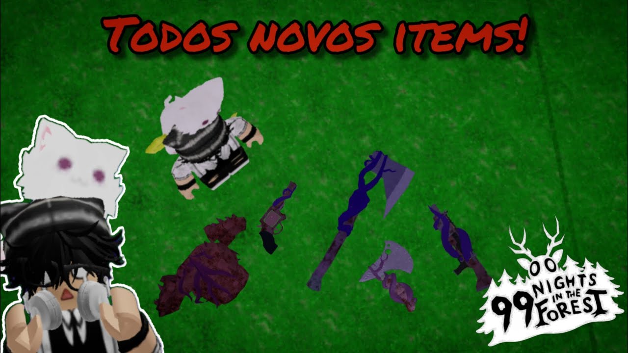 Peguei todos os novos items corrompidos!