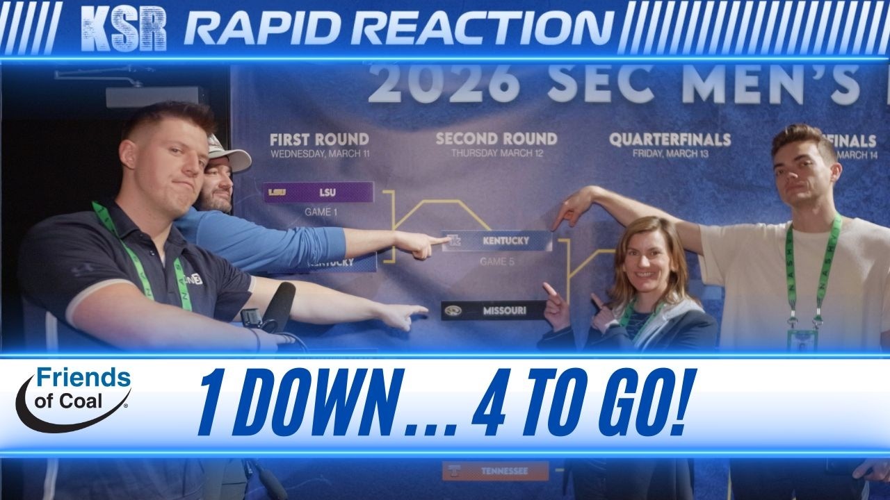 Kentucky Beats LSU In 1st Round of SEC Tournament; Will Play Missouri Tomorrow | Rapid Reaction