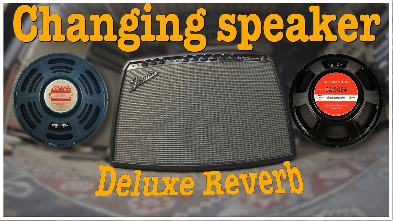 Замена динамика Deluxe Reverb - EP343