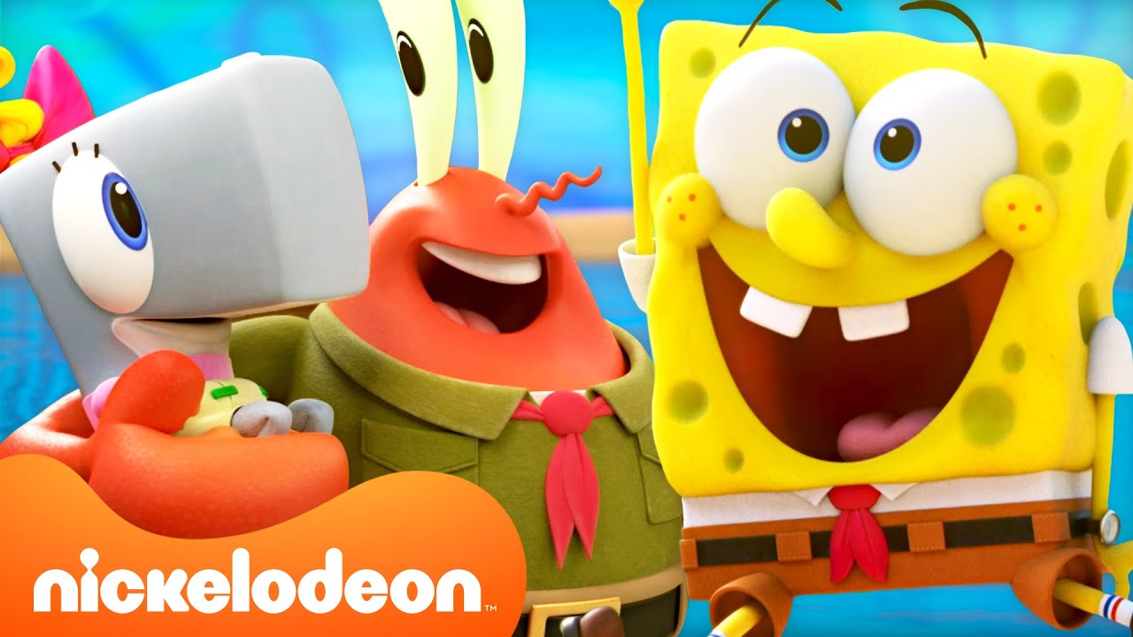 Камп Корал | 60 минут лучших моментов Mr. Krabs в Kamp Koral! | @Nicktoons | Nickelodeon Cyrillic