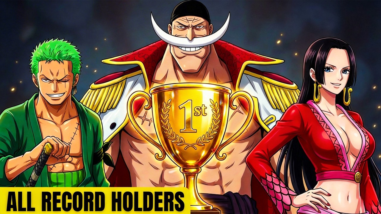 20 CRAZIEST One Piece Record Holders Fans Completely Missed