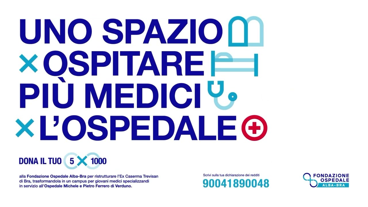 5x1000 - Uno spazio per ospitare più medici per l'ospedale