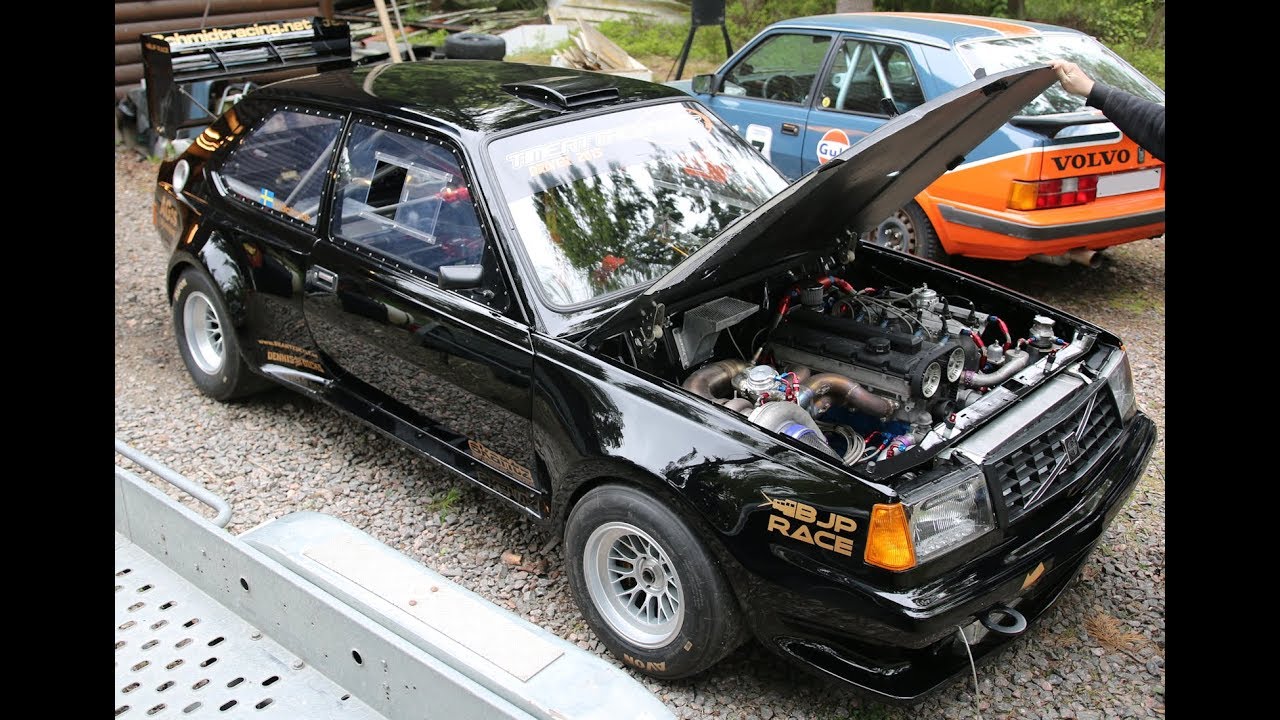 Volvo 360 с турбонаддувом и нагнетателем + запчасти F1!