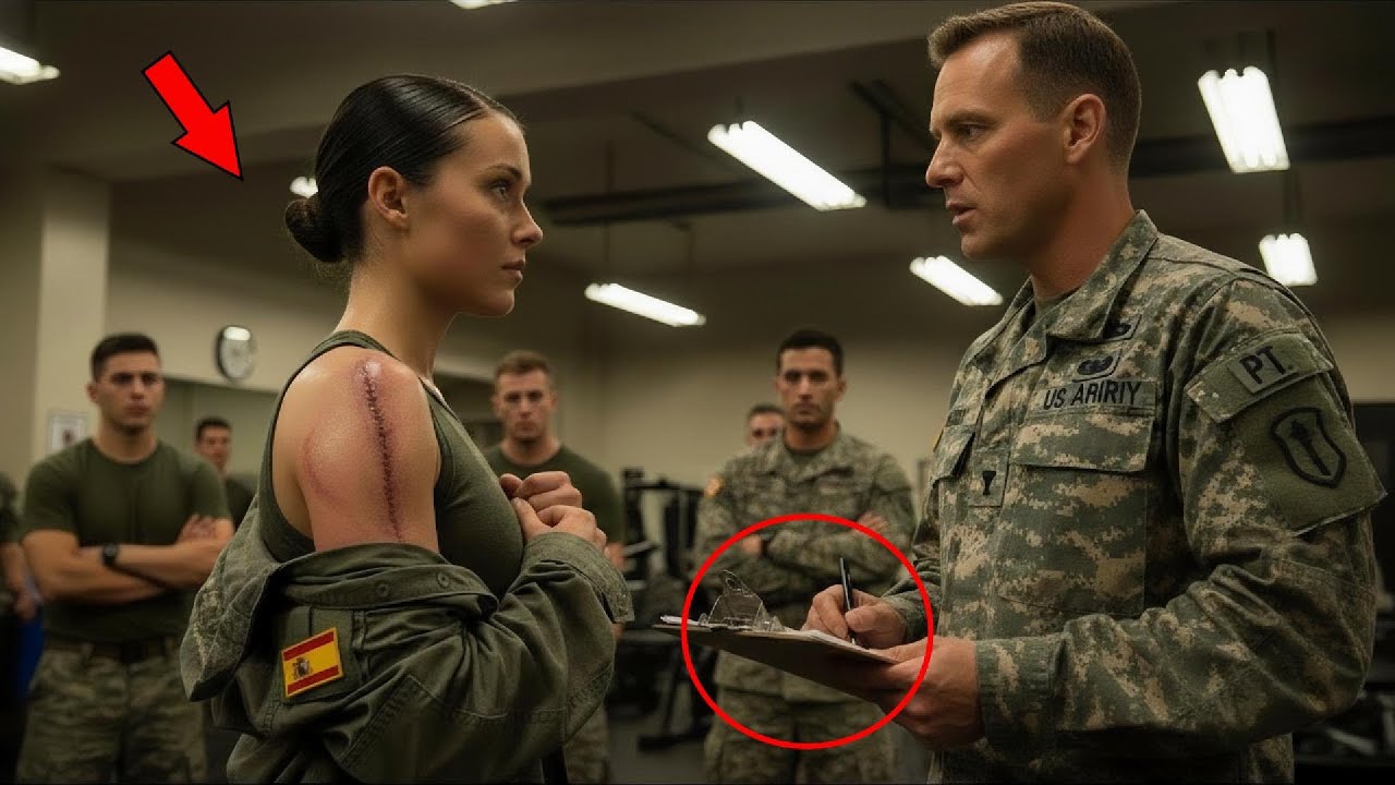 Se rieron de su excusa en el entrenamiento… hasta que reveló una herida de guerra.