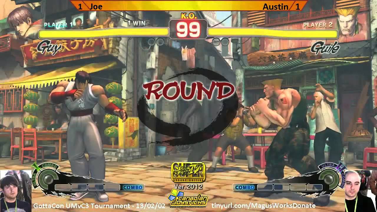 Gottacon 2013 - Super Street Fighter 4 Arcade Edition Tournament