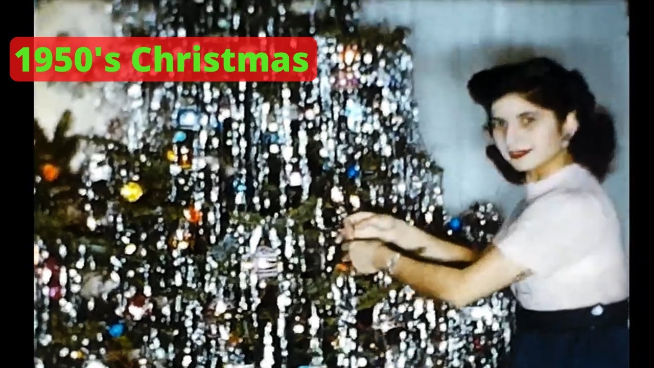 1950’s Family Christmas Vintage 8mm Home Movie Footage