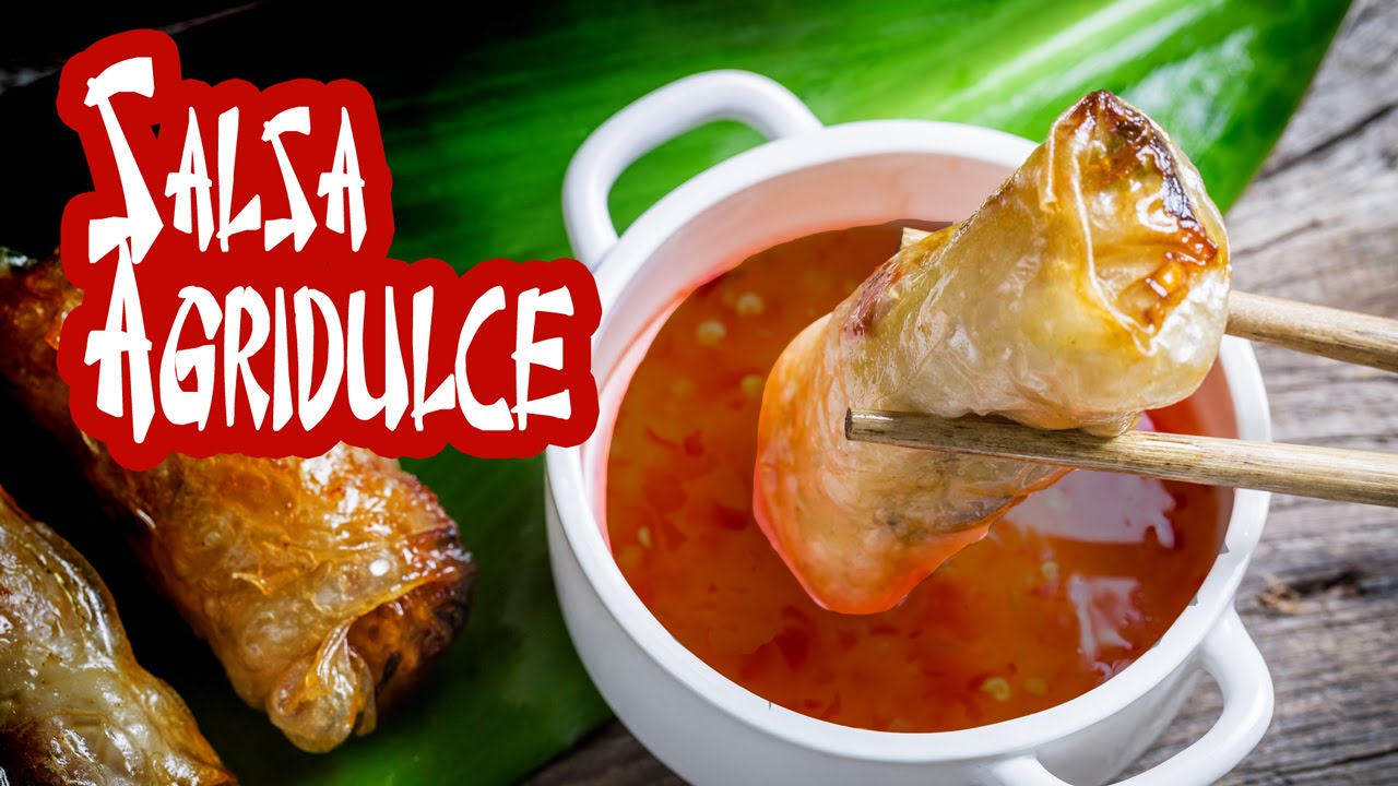 Salsa Agridulce Estilo Restaurante Chino Natural  Facil y Rapida