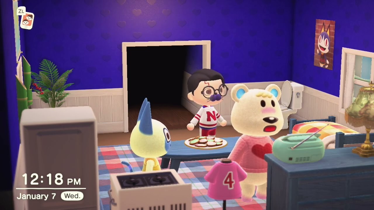 Animal Crossing New Horizons singing moments 95
