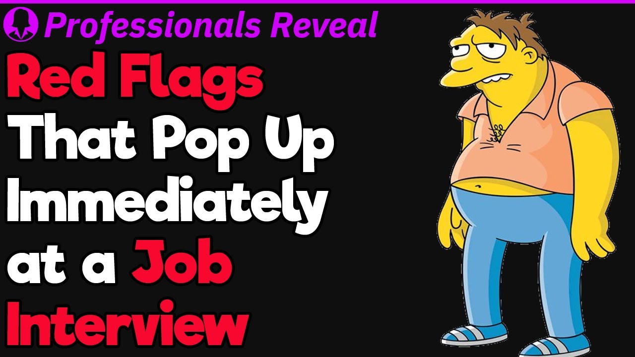 What Red Flags Pop Up Immediately at a Job interview? | Professionals' Stories #5