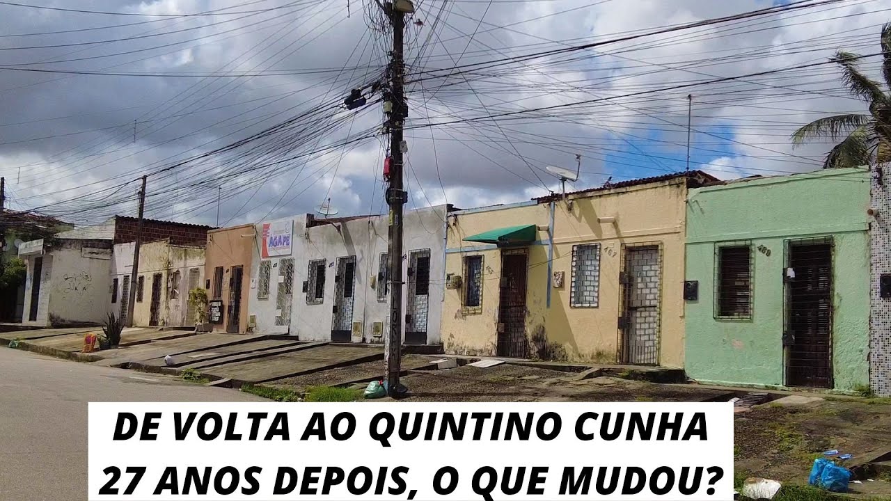 QUINTINO CUNHA ONTEM E HOJE: VEJA O QUE MUDOU EM 27 ANOS - FORTALEZA CEARÁ, BAIRRO QUINTINO CUNHA
