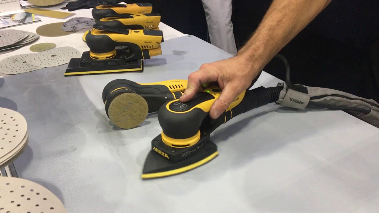 Mirka provides an overview of their products at The Collision Repair Expo