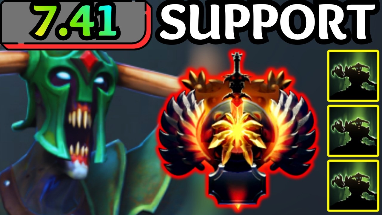 🔥 New PATCH 7.41 UNDYING Soft Support &mdash; Teamfight Domination! 🔥 Dota 2