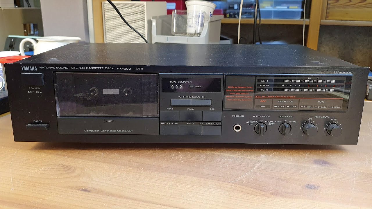 Yamaha KX-200 cassette deck repairs