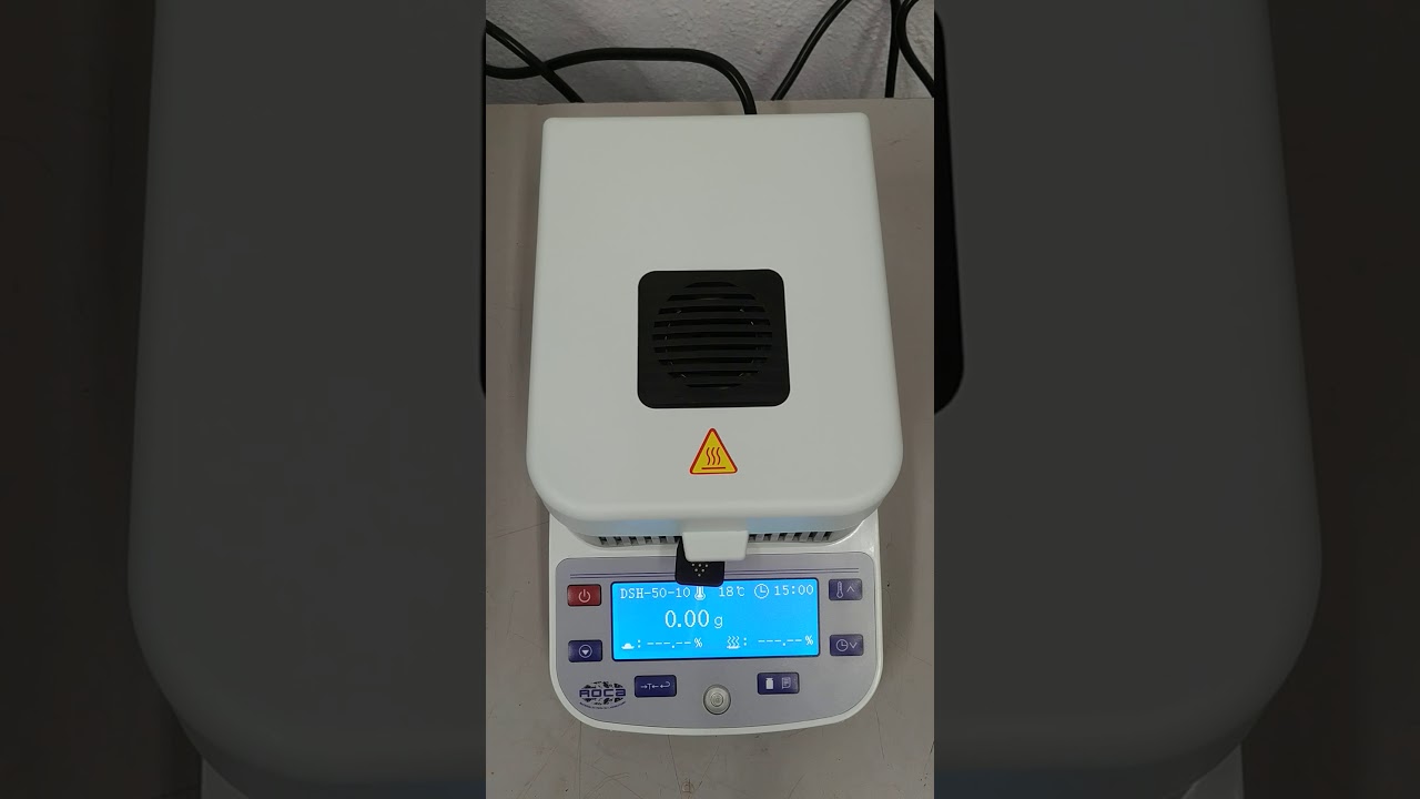 Calibracion Termobalanza ROCA DSH-50-10