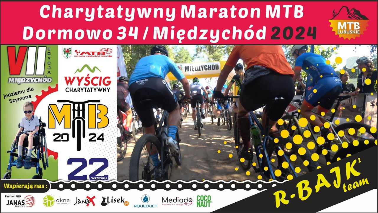 22.09.2024 Charytatywny Maraton MTB Międzychód 2024 / Dormowo 34