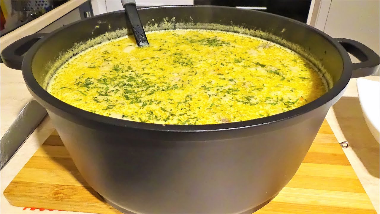 Суп из свиной рульки