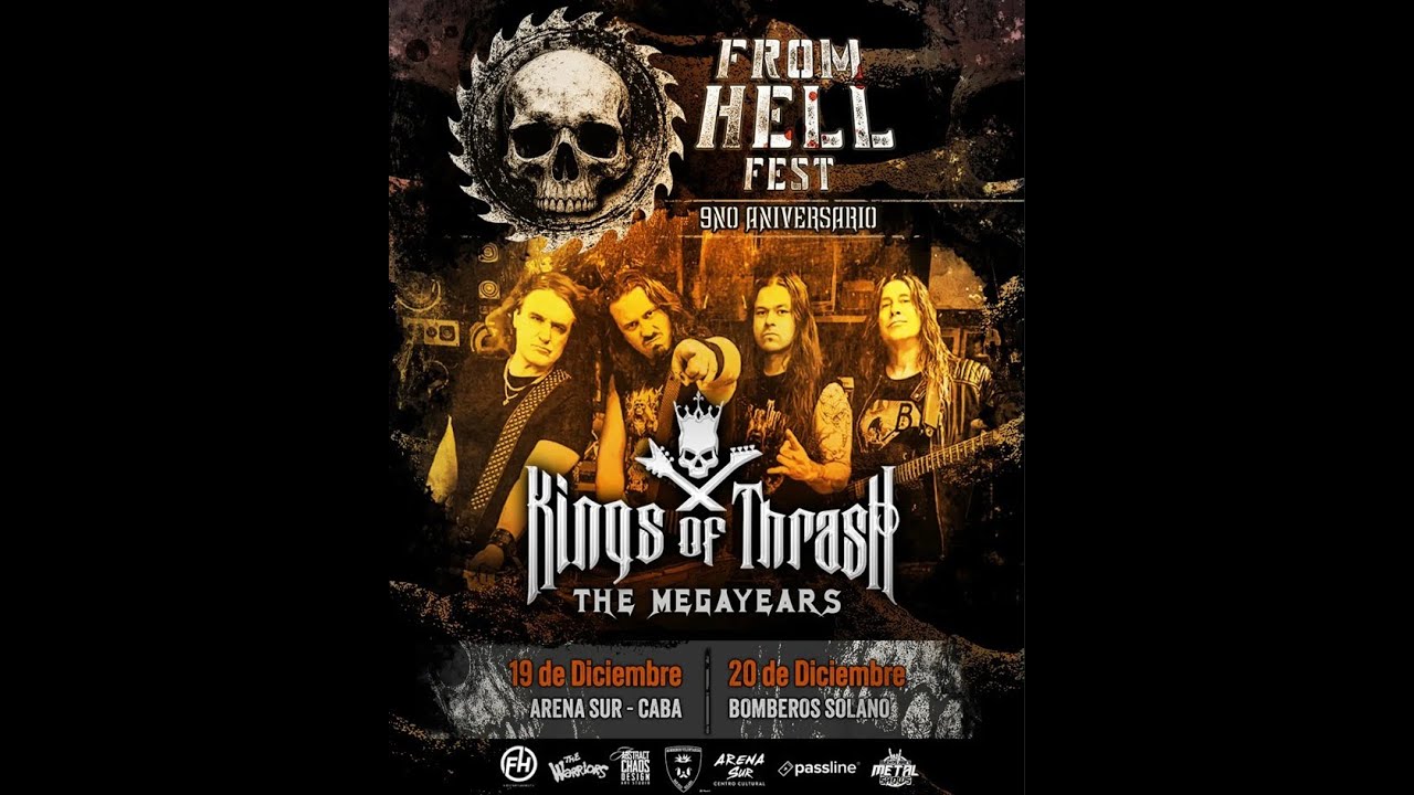 Kings Of Thrash  Argentina 2025 / Arena Sur