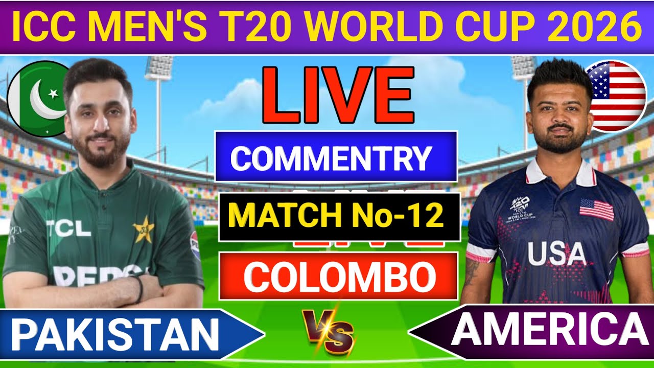 🛑Live - Pakistan vs USA T20 World Cup Match Live in Colombo | Live score & commentry | USA vs PAK