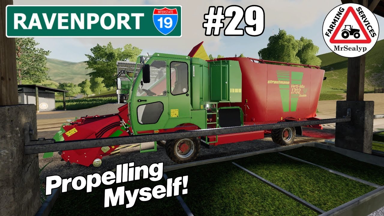 RAVENPORT, #29, PS4, Farming Simulator 19, Propelling Myself! Start from Scratch Let's Play.
