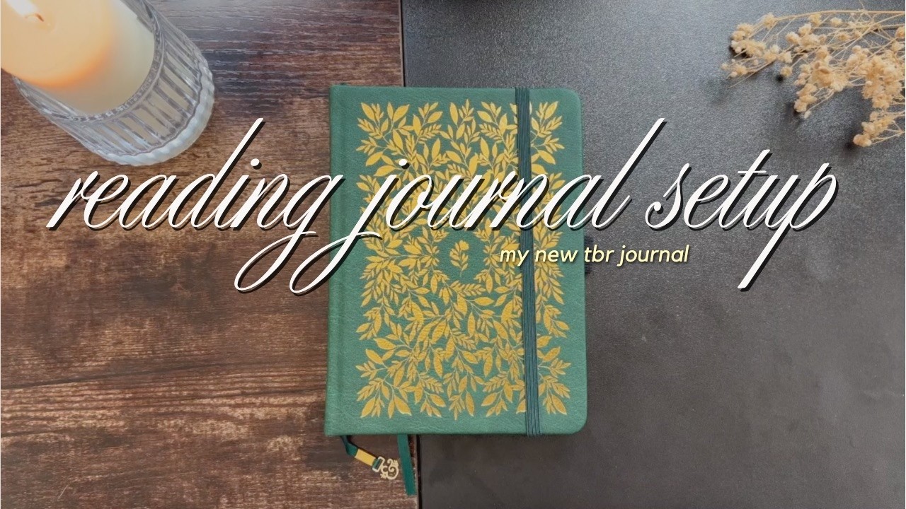 my new reading journal setup📚 tbr journal flip through