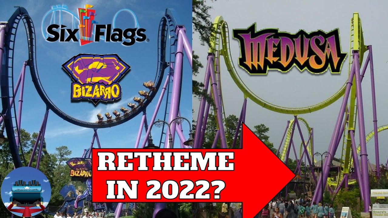 Is Bizarro Being RETHEMED To Medusa In 2022? | Six Flags Great Adventure