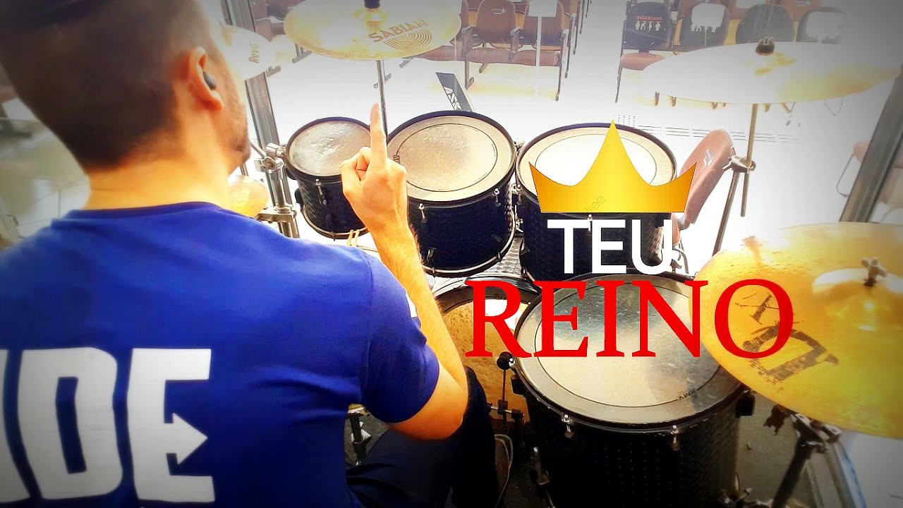 Teu Reino | Cristo Vivo | Drum Cover | Henriq Parola