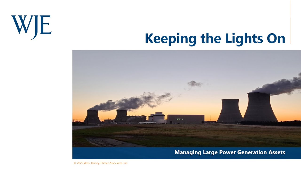 Keeping the Lights On: Managing Large Power Generation Assets