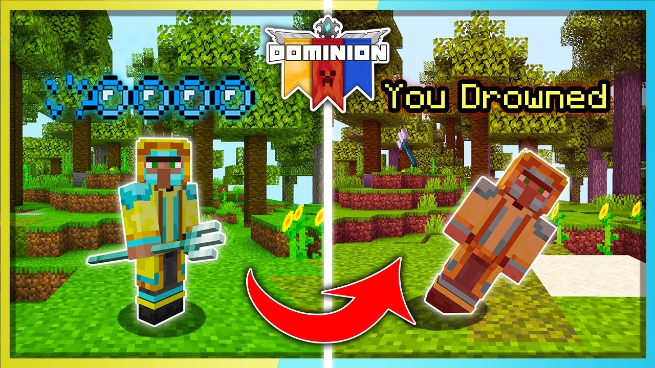 Minecraft But... I Drown On Land | Dominion Episode 1