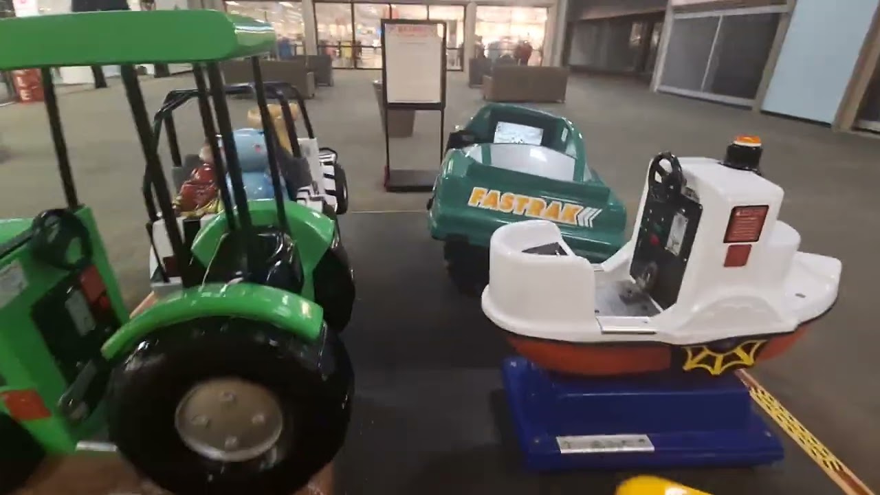 Bad & Sad Kiddie Ride News 2 Jolly Roger kiddie rides don't work and the Nascar Car