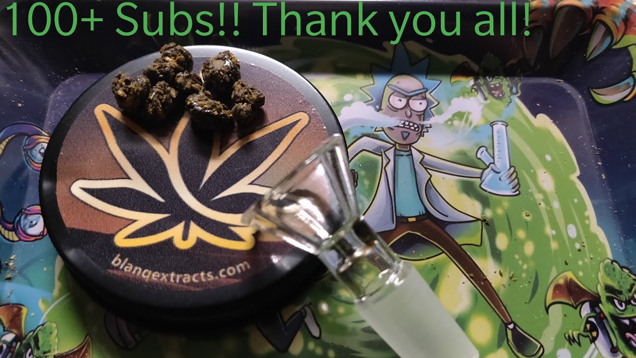 100+ Subs! Thank you all celebration, With some Blanq Delta 8 THC Moon Rocks!