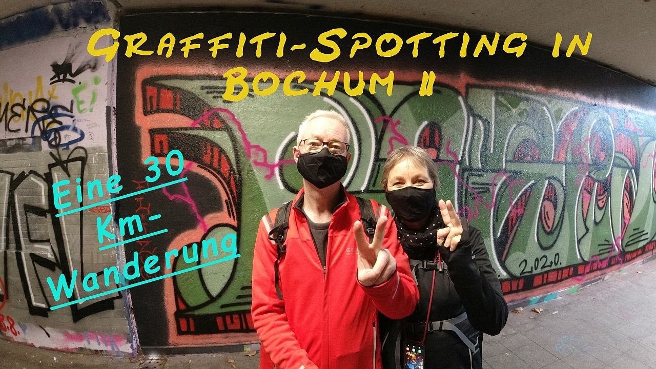 Eine 30 Km Graffiti-Spotting-Wanderung durch Bochum