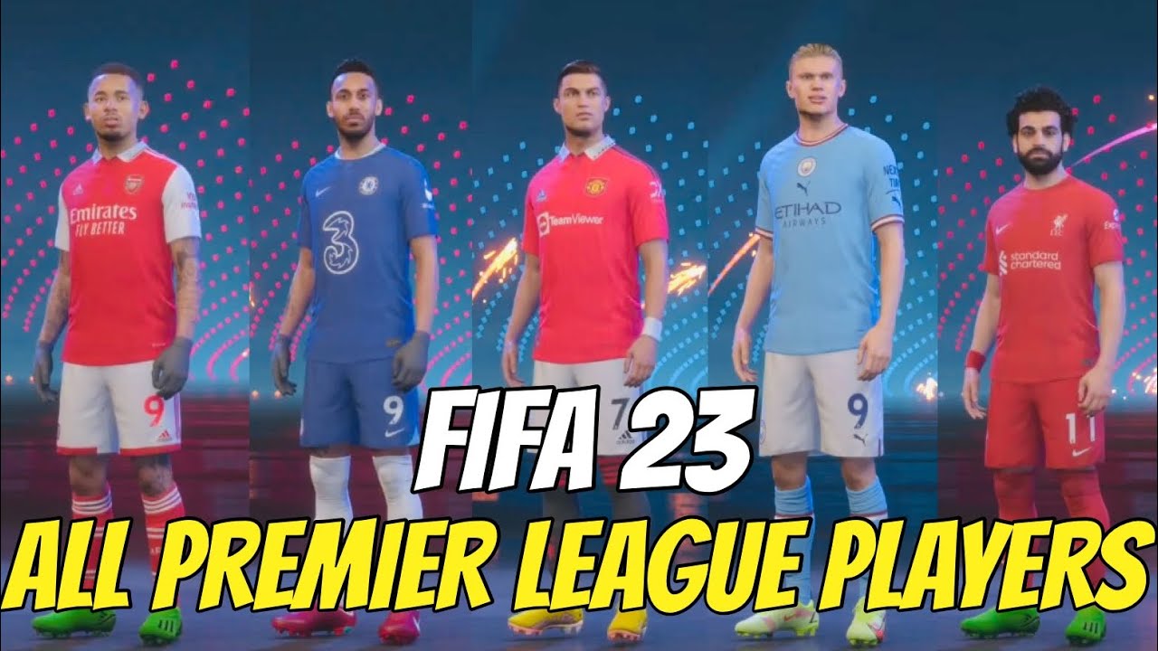 ALL PREMIER LEAGUE PLAYER FACES + RATINGS ! FIFA 23