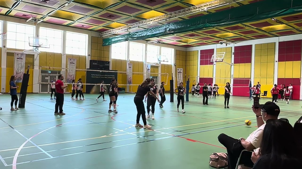 Semifinals Xpats GVT A vs. Volley Istanbul Set 2    Educ City Volleyball Competition