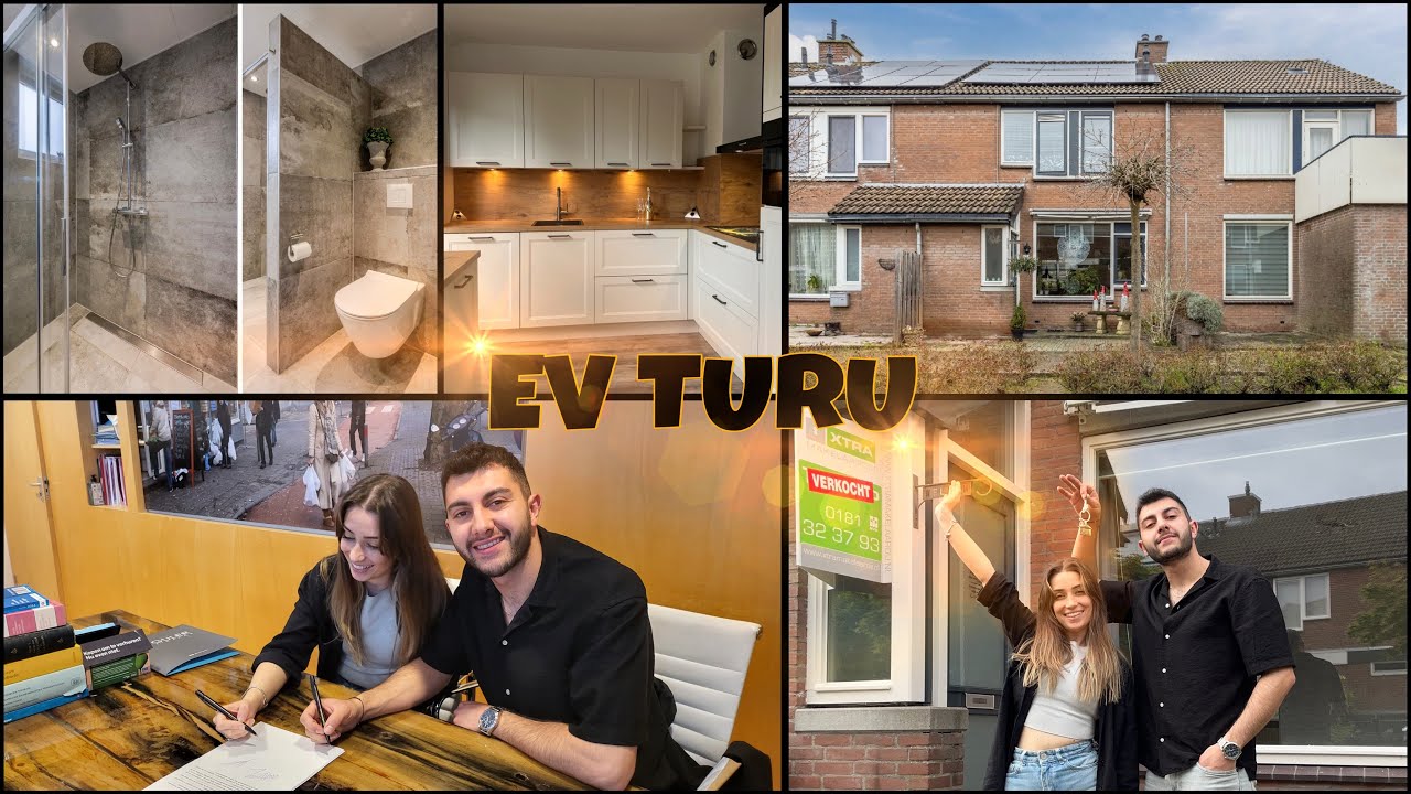 BOŞ EV TURU  | Hollanda’da ev aldık🏡✨