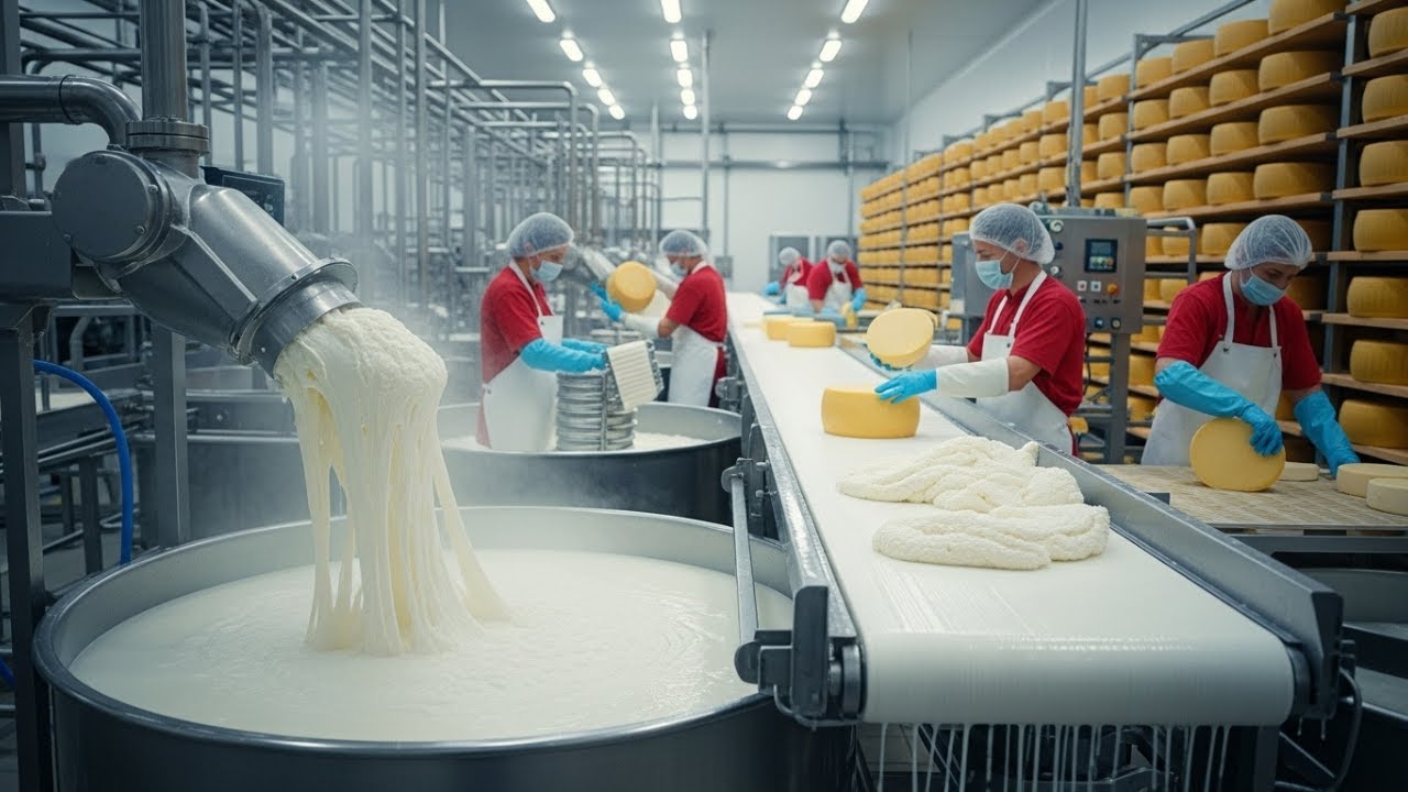 Inside a Modern Rice Processing Plant: From Harvested Grain to Packaged Rice (Entire Process)