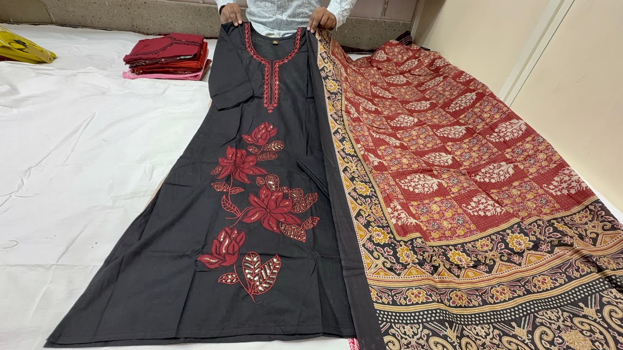 Chickpet Bangalore wholesale partywear & Cotton Kurti sets Single piece courier available 