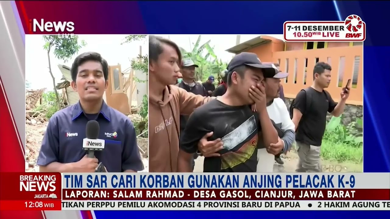 Gempa Bumi 5.6 SR Cianjur, Desa Gasol Alami Dampak Terparah #BreakingNews 22/11