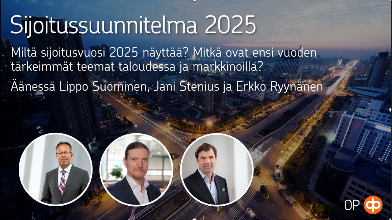 Sijoitussuunnitelma 2025