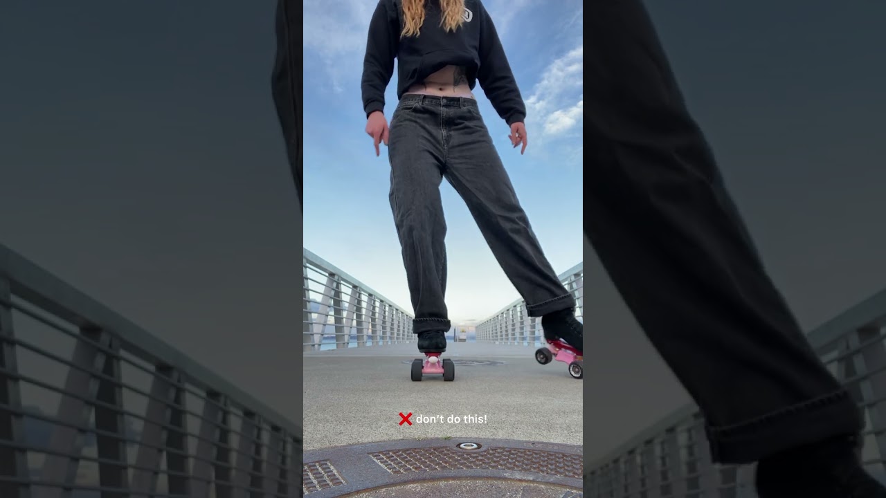 small space rollerskating dance move #shorts tutorial