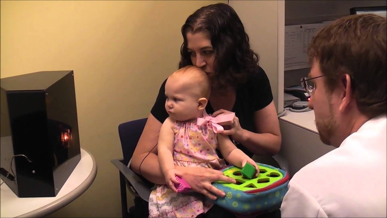 Elise's First Hearing Day following ABI surgery!