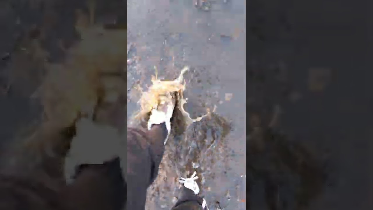Air Force 1 in Muddy Water