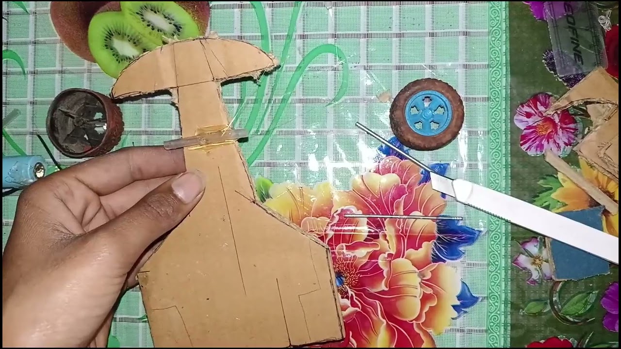 F1 car making from cardboard 🚗🚗