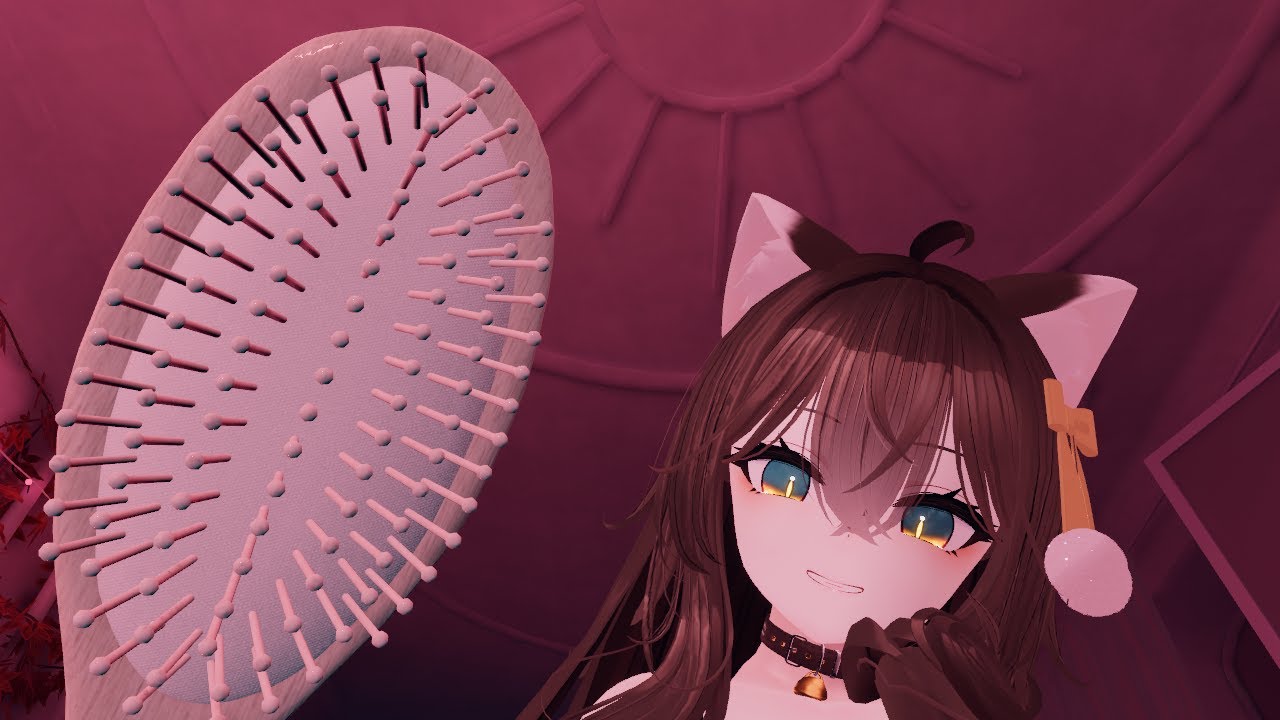 Spa Treatment~ | Soft swooshing noises and hair brush noises | VRChat ASMR
