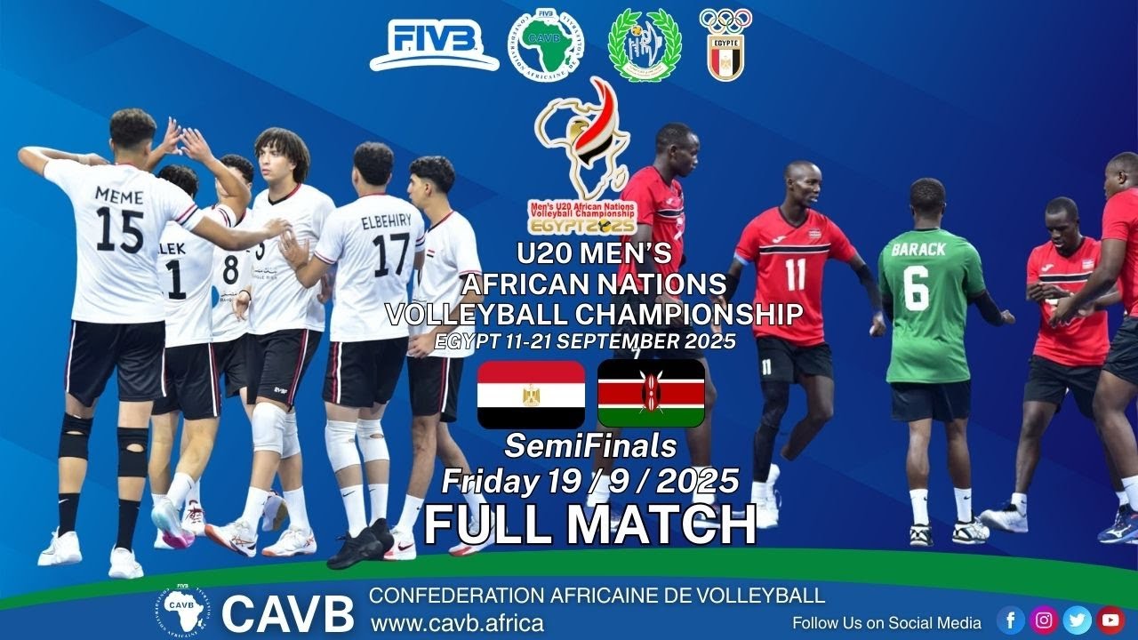 Day 7 - SemiFinals -  Egypt vs Kenya